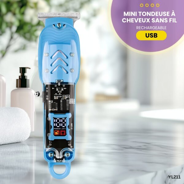 Mini Tondeuse À Cheveux sans Fil YL211 – Image 2