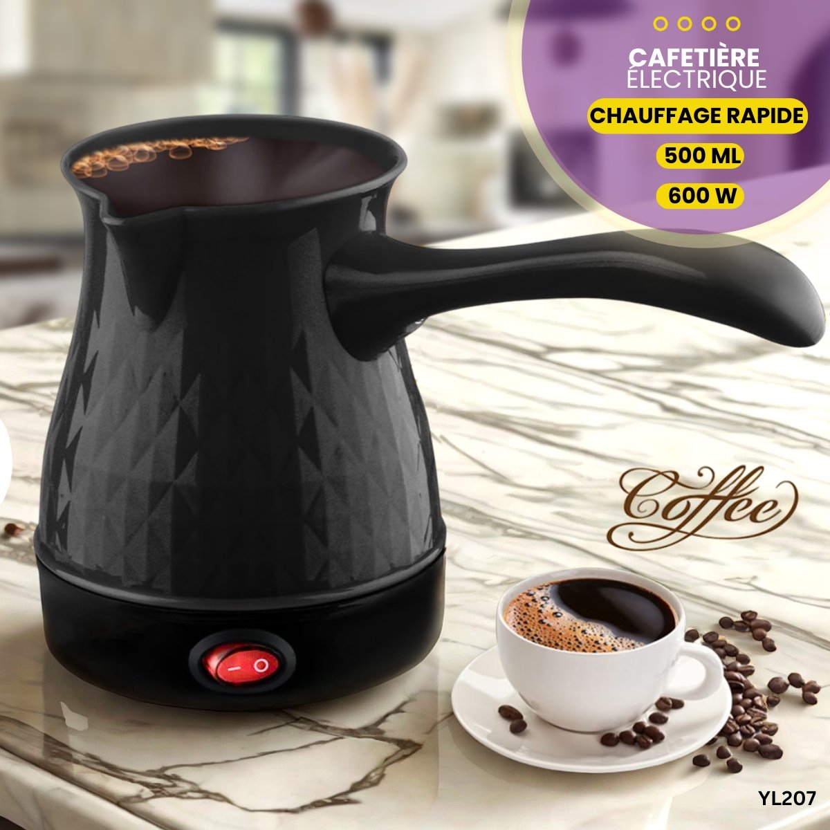 Cafetière électrique YL207