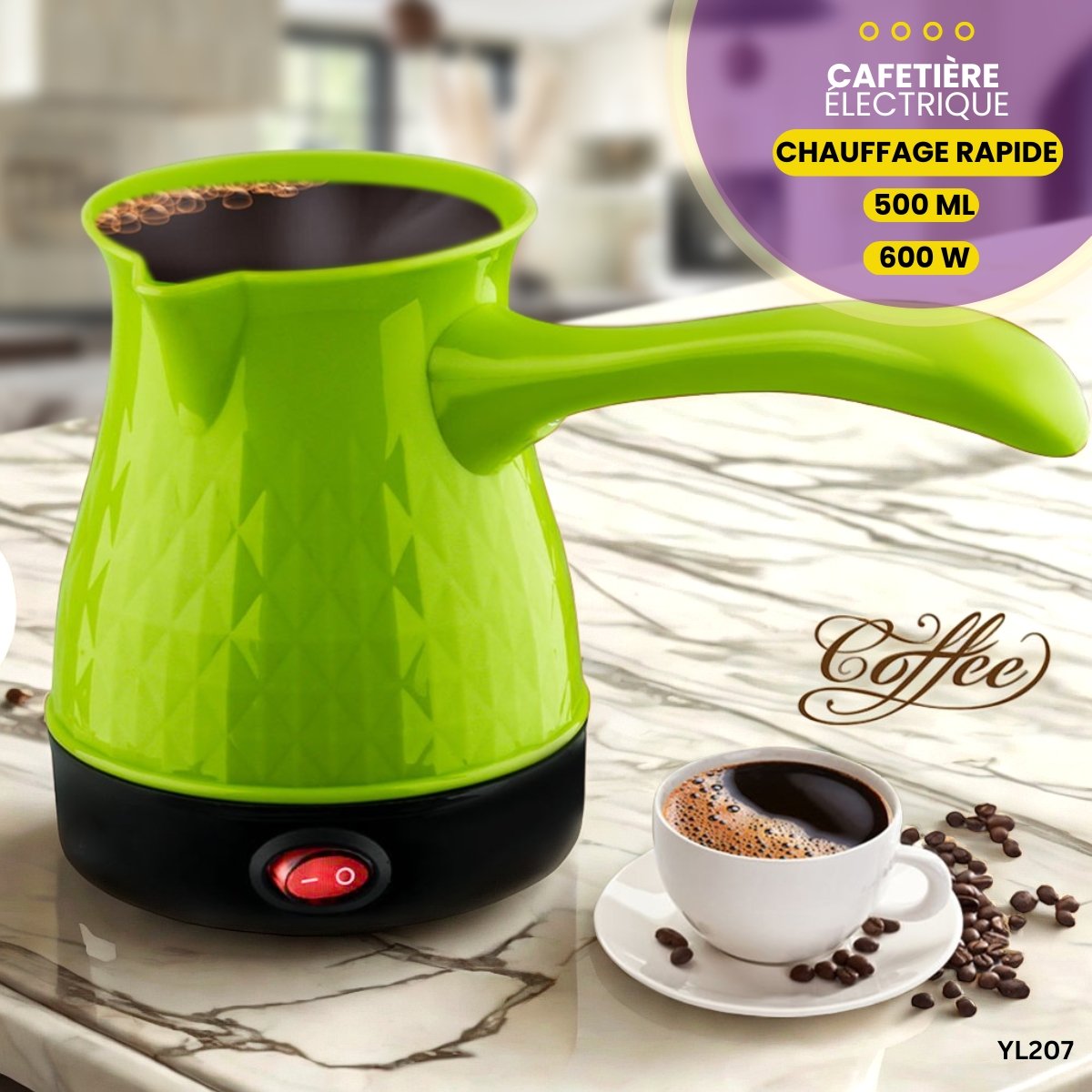 Cafetière électrique YL207 – Image 3