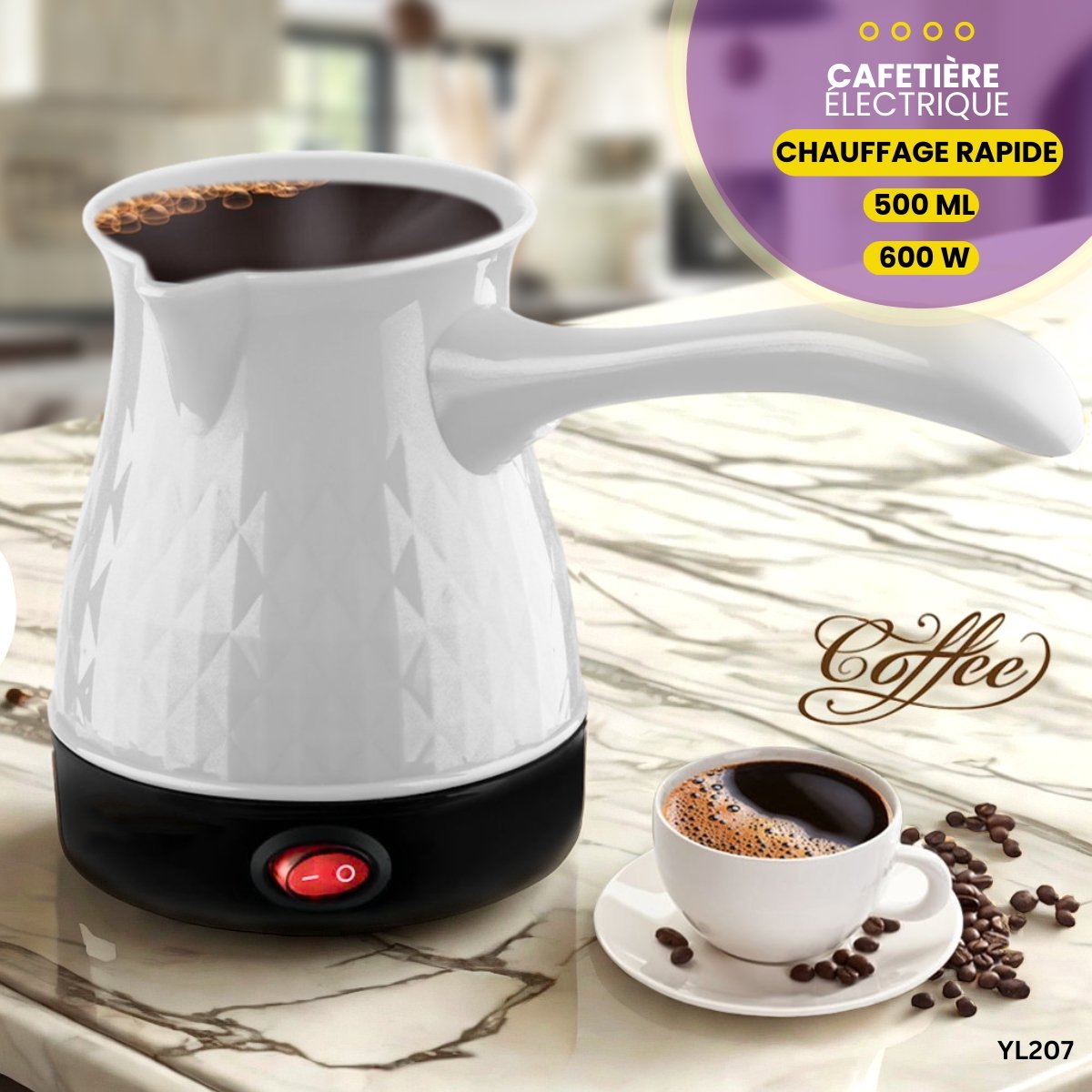 Cafetière électrique YL207 – Image 2