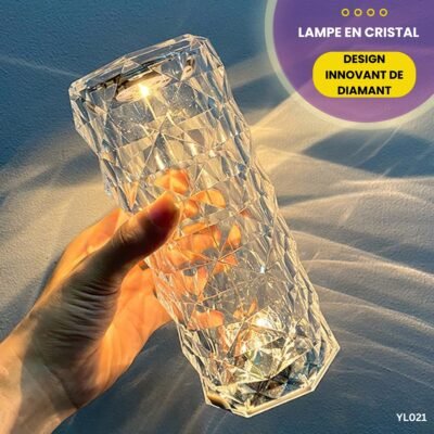 Lampe En Cristal 3D YL021