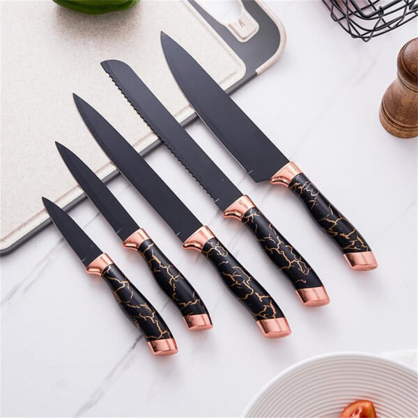 Lot de 5 couteaux de cuisine YL222 – Image 6