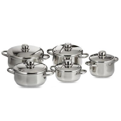 Ensemble de Casseroles en Acier Inoxydable YL046