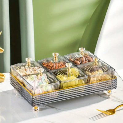 Boîte De rangement De Fruits secs 6 pièces YL228