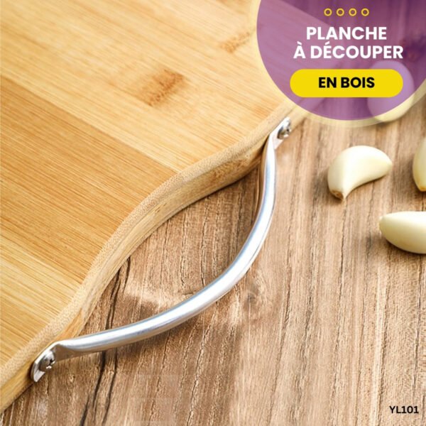 Planche à découper en bois YL101 – Image 3