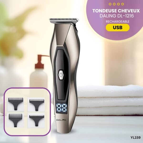 Daling Tondeuse à cheveux DL-1216 YL159 – Image 4