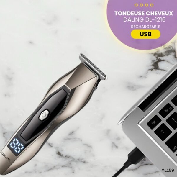 Daling Tondeuse à cheveux DL-1216 YL159 – Image 3