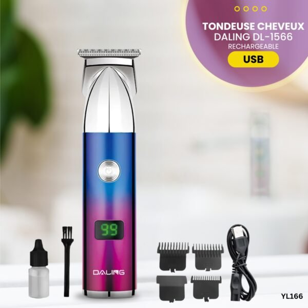 Tondeuse à cheveux DALING DL-1566 YL166 – Image 3