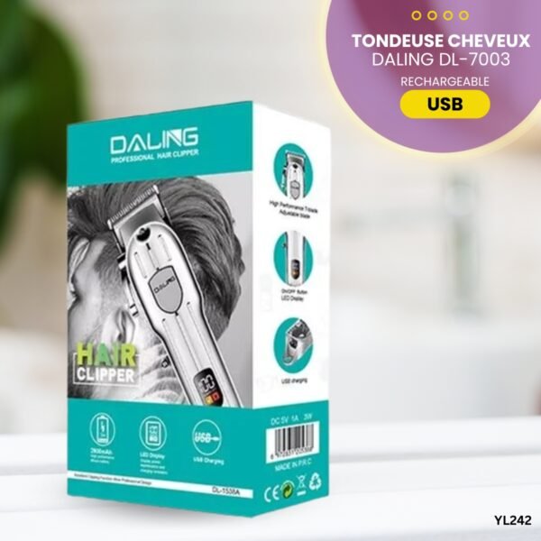 Tondeuse cheveux  DALING DL-1538 YL242 – Image 4