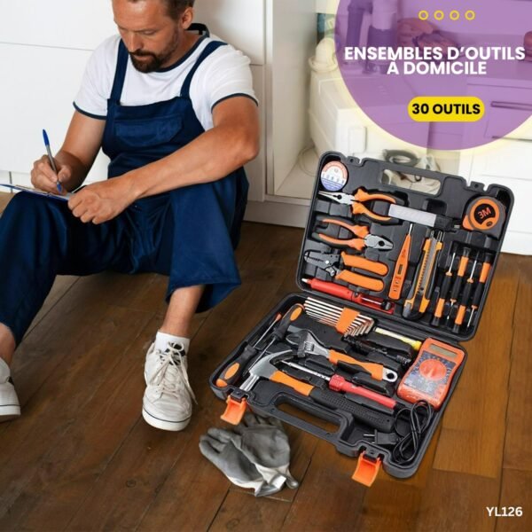 Coffret d'Outils Multifonction 30PCS YL126 – Image 2