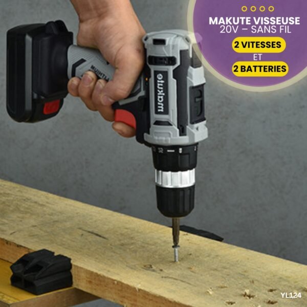 Makute Visseuse 20V - Sans fil YL124 – Image 2