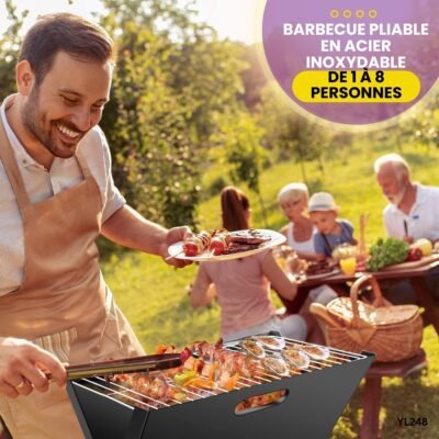 Barbecue Pliable en acier inoxydable YL248