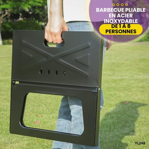 Barbecue Pliable en acier inoxydable YL248 – Image 5