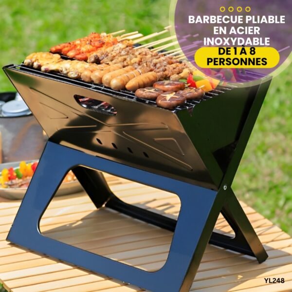 Barbecue Pliable en acier inoxydable YL248 – Image 3