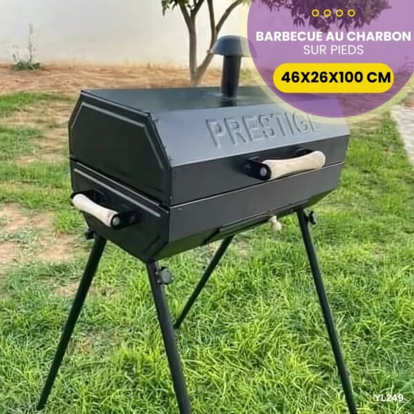 Barbecue au charbon sur pieds YL249 – Image 4