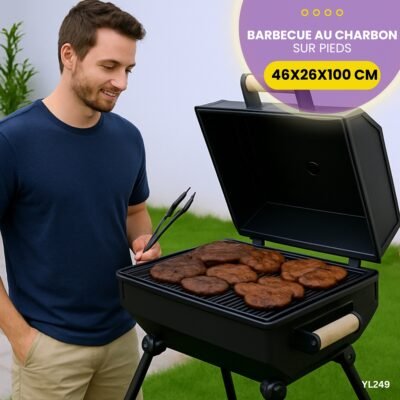 Barbecue au charbon sur pieds YL249