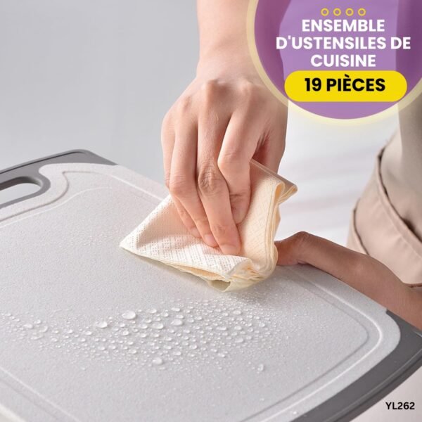 Accessoires de cuisine en silicone 19PCS YL262 – Image 8