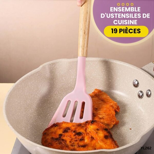 Accessoires de cuisine en silicone 19PCS YL262 – Image 7