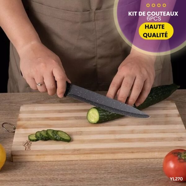 kit de couteaux 6pcs YL270 – Image 2