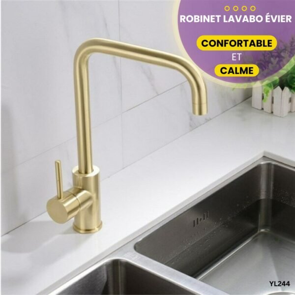 Robinet Lavabo Évier YL244 – Image 3