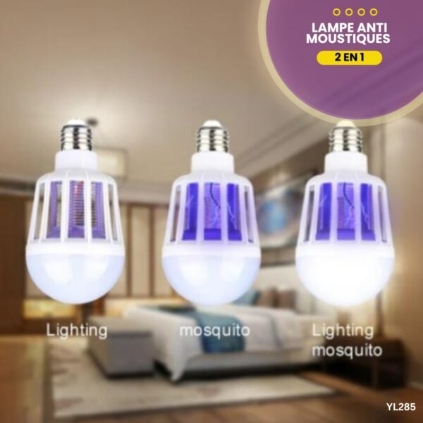 Lampe Anti Moustiques 2 en 1 YL285 – Image 4