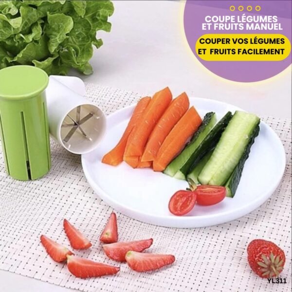 Coupe légumes et fruits Manuel YL311 – Image 2