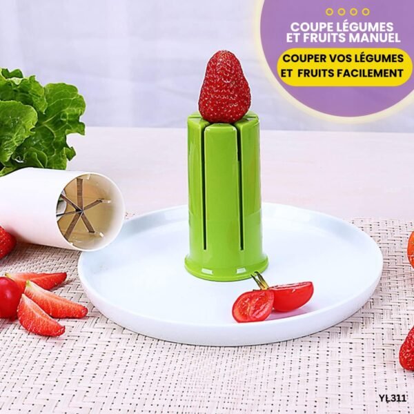 Coupe légumes et fruits Manuel YL311 – Image 4
