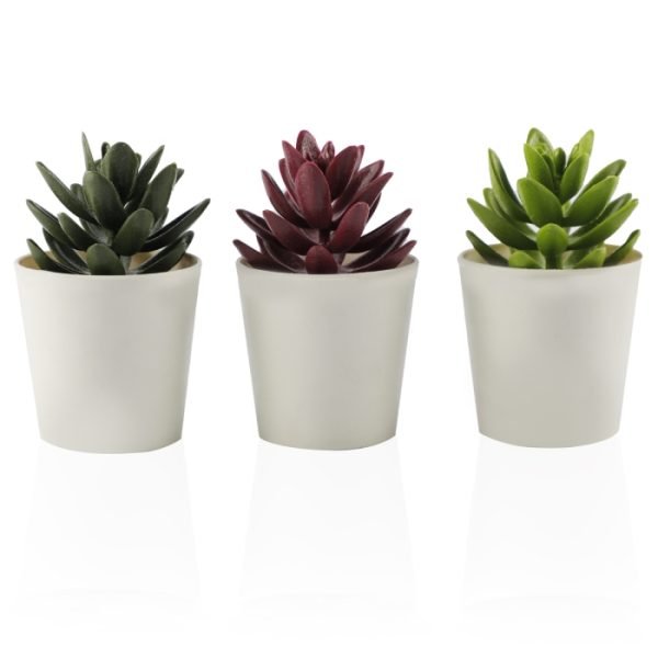 Pack de 3 Plantes Décoratives Artificielles YL320