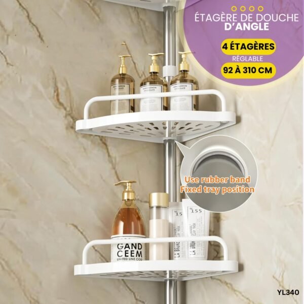 Étagère de douche d'angle YL340 – Image 5