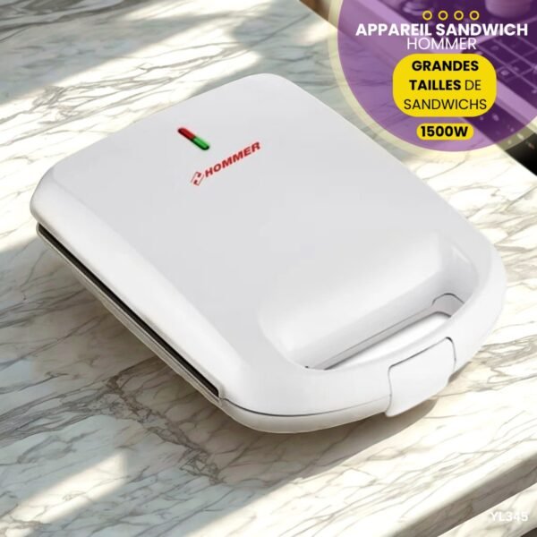 Appareil sandwich HOMMER YL345 – Image 3
