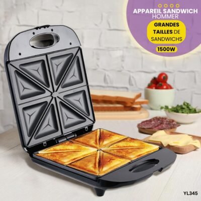 Appareil sandwich HOMMER YL345