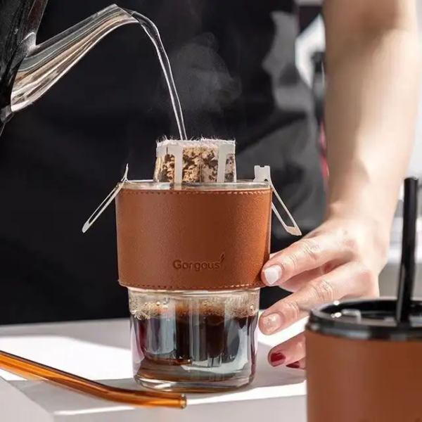Ensemble de 2 tasses en verre YL347 – Image 2