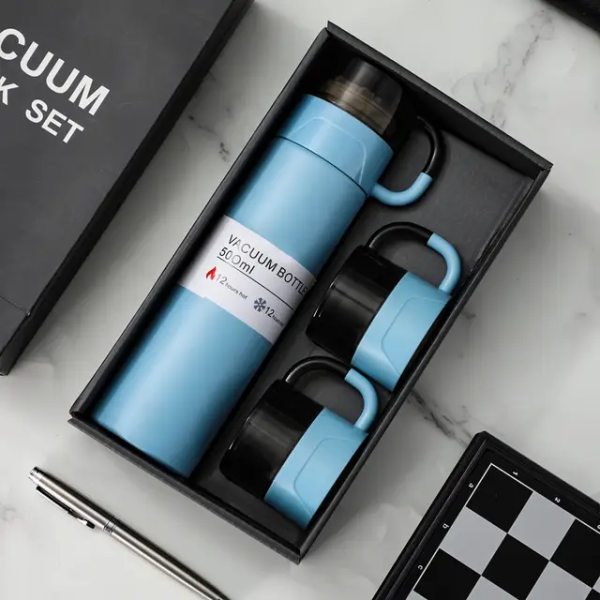 Thermos isotherme avec 3 tasses YL102