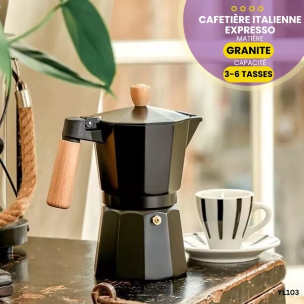 Cafetière Italienne Expresso En Granite YL103