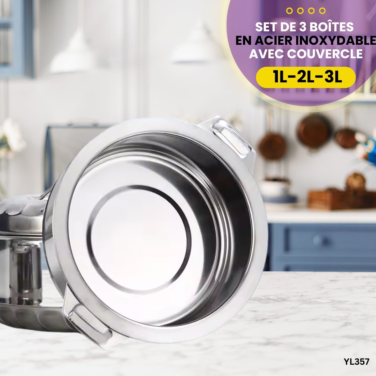 3 Bols thermique YL357 – Image 4