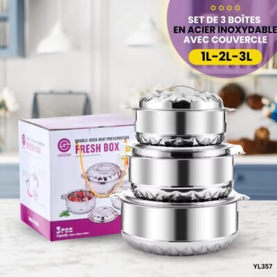 3 Bols thermique YL357