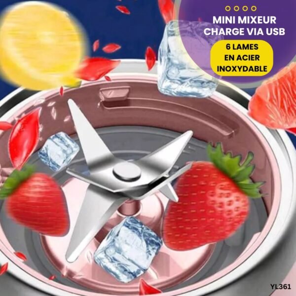 Mini mixeur multifonction YL361 – Image 3