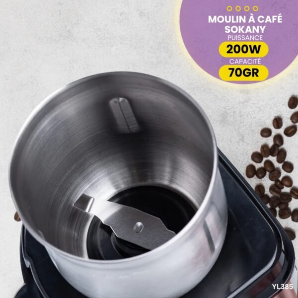 Moulin à café électrique SOKANY YL385 – Image 4