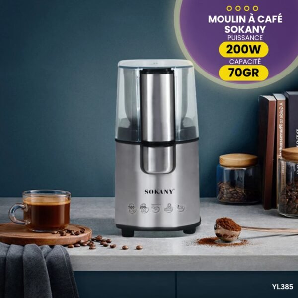 Moulin à café électrique SOKANY YL385
