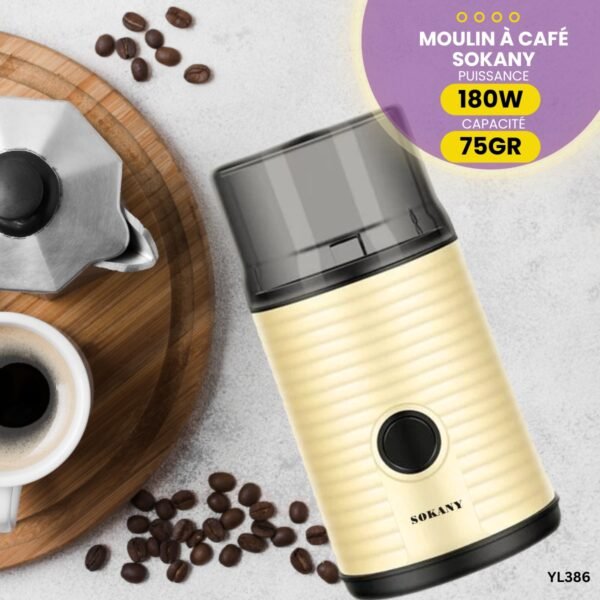 Moulin à café et à épices SOKANY SK-3018 YL386 – Image 4