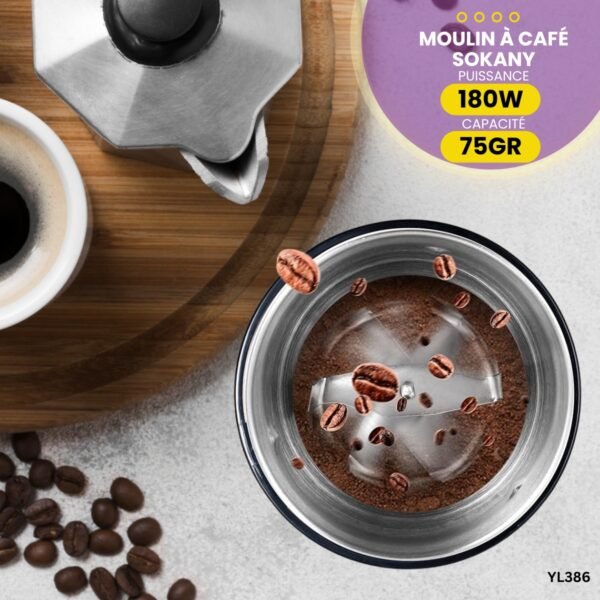 Moulin à café et à épices SOKANY SK-3018 YL386 – Image 2