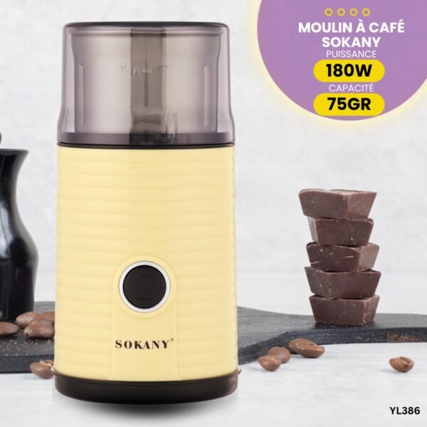 Moulin à café et à épices SOKANY SK-3018 YL386