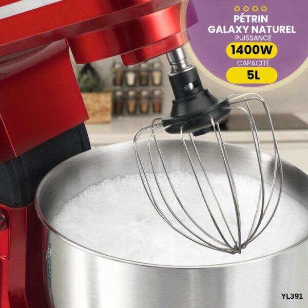 Robot Pétrin GALAXY NATUREL 5L YL391 – Image 3