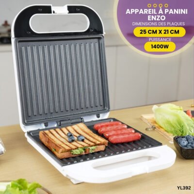 Appareil à panini ENZO YL392
