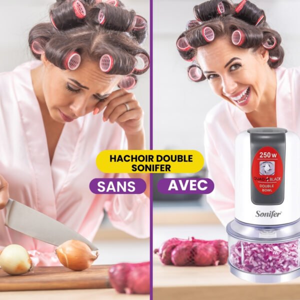 Hachoir double électrique SONIFER YL399 – Image 5