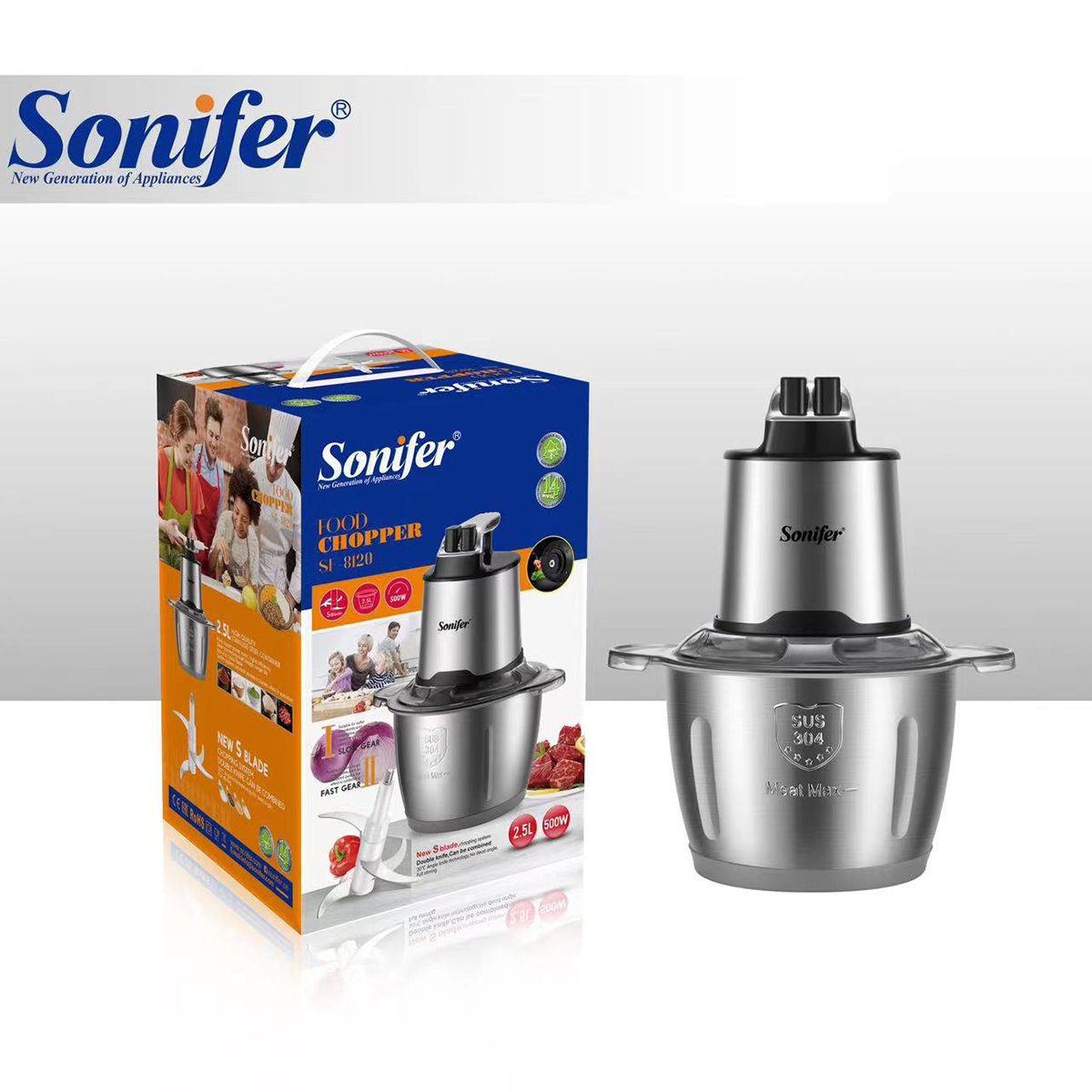 Hachoir électrique Sonifer SF-8120 YL430