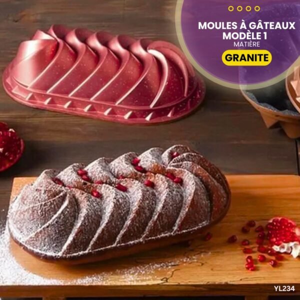 Moules à gâteaux granite YL234