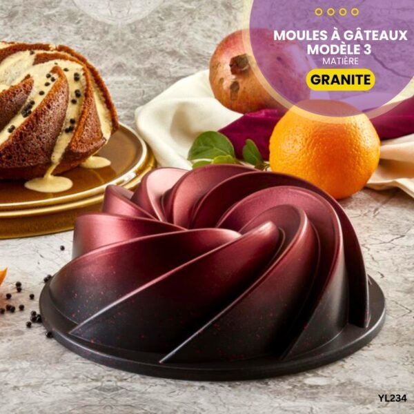 Moules à gâteaux granite YL234 – Image 3