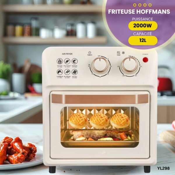Friteuse à air Hoffmans 12L YL298 – Image 4