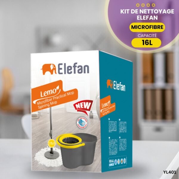 Ensemble de balais rotatifs Elefan- 16 L YL401 – Image 5